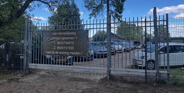 Heras Schuifpoort - Robuuste Toegangspoort, Ophalen, Met poort, Gebruikt, Overige typen