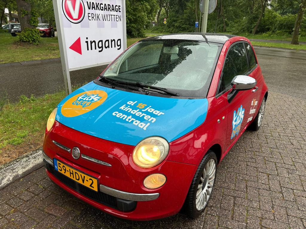 Fiat 500 1.4-16V Lounge, Auto's, Voorwielaandrijving, 101 pk, Gebruikt, 31 €/maand