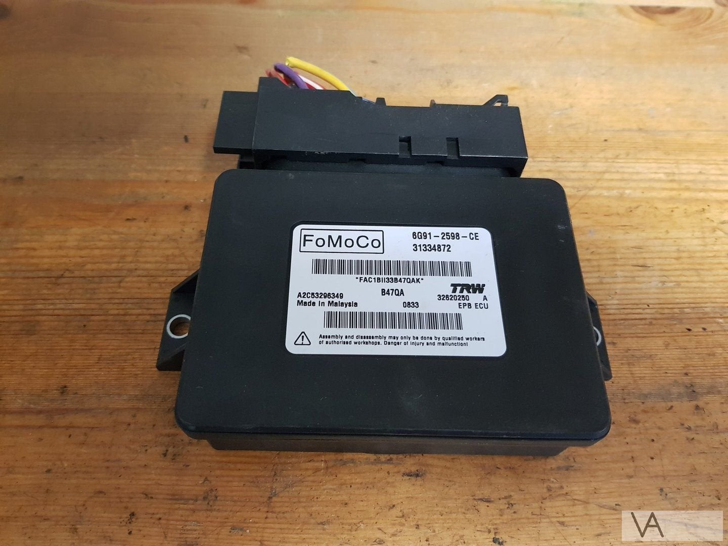 Volvo S60 S80 V60 V70 XC60 module elektrische handrem €20, Auto-onderdelen, Gebruikt, -, -, Ophalen of Verzenden