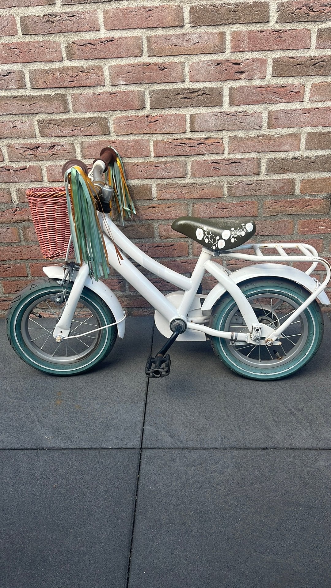 Kinderfietsje maat 12,5 inch, Ophalen, Gebruikt, Terugtraprem, 14 inch of minder