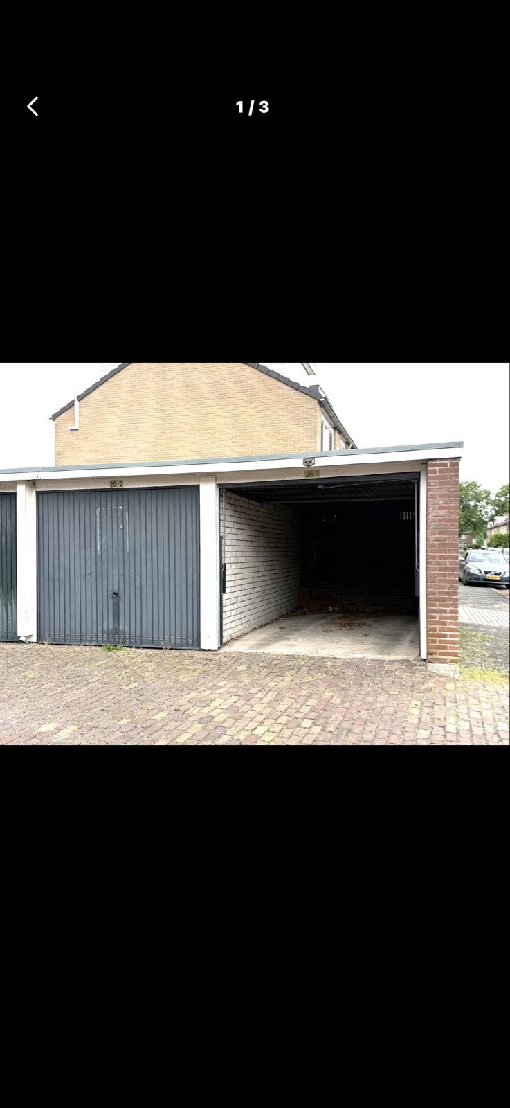 Tekoop garage box  koeraadstraat 28 Spakenburg, Utrecht