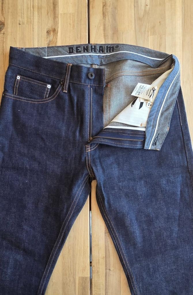 Denham Selvedge Grader 34/34, Kleding | Heren, Blauw, Nieuw, Ophalen of Verzenden, W33 - W34 (confectie 48/50)