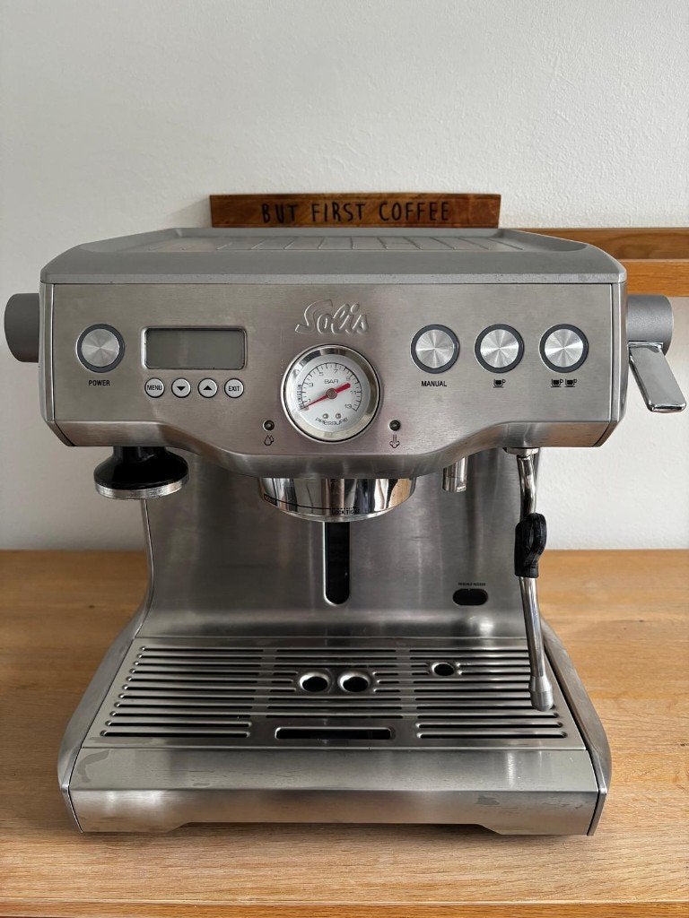 Solis professionele thuisbarista espressomachine, Witgoed en Apparatuur, Espresso apparaat, Niet werkend, 4 tot 10 kopjes, Gemalen koffie