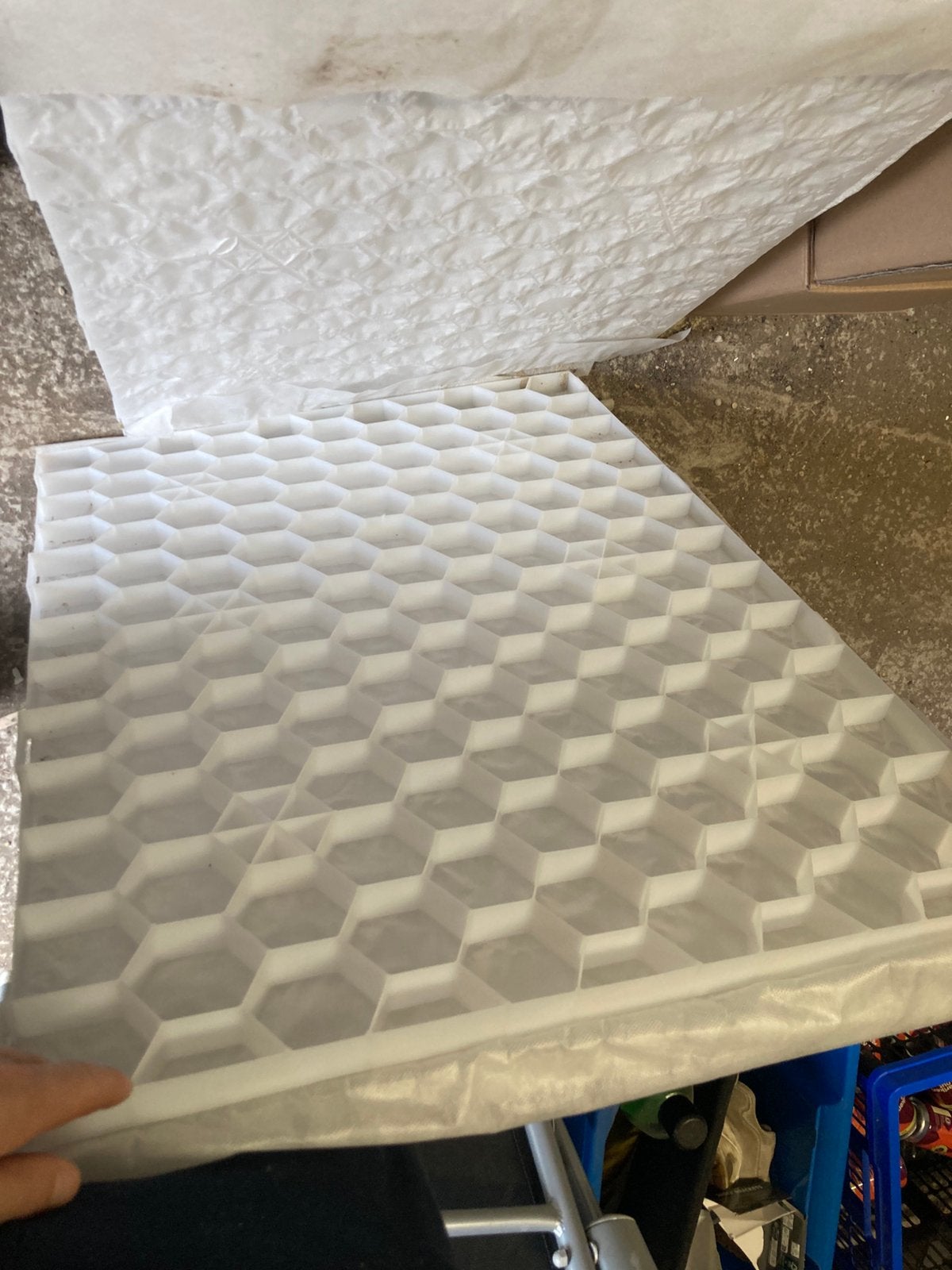 Grindmatten 60x80, Ophalen, Nieuw, Wit