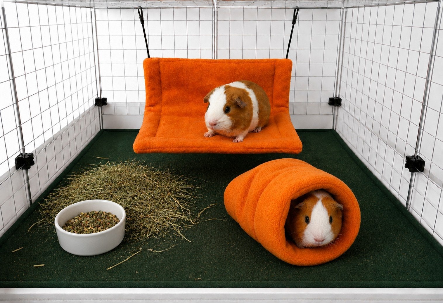 Ook uw cavia verblijf helemaal in WK Sfeer..., Ophalen, Www.Karinasdierenwebshop.nl, Groningen, Nieuw