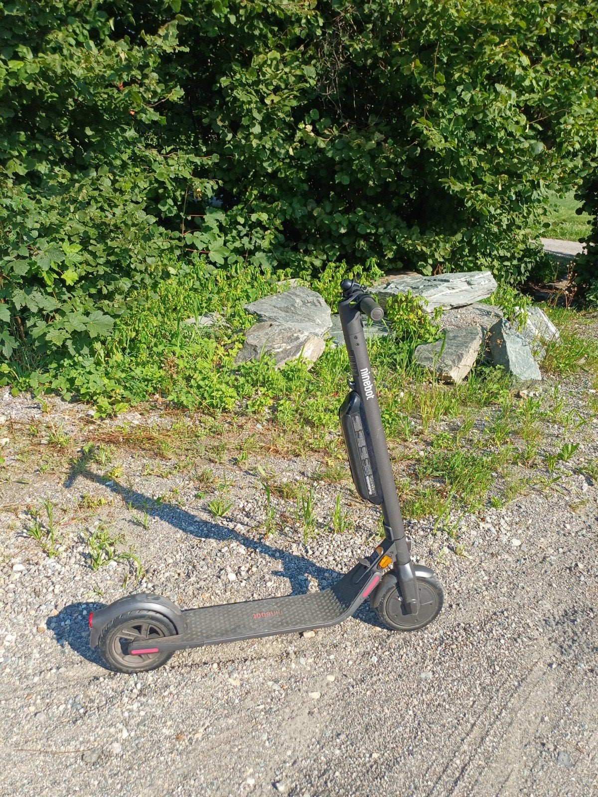Ninebot E-step met 2 accu's, 45 km bereik, inklapbaar, Ophalen, Zo goed als nieuw, Elektrische step (E-scooter), Segway Ninebot