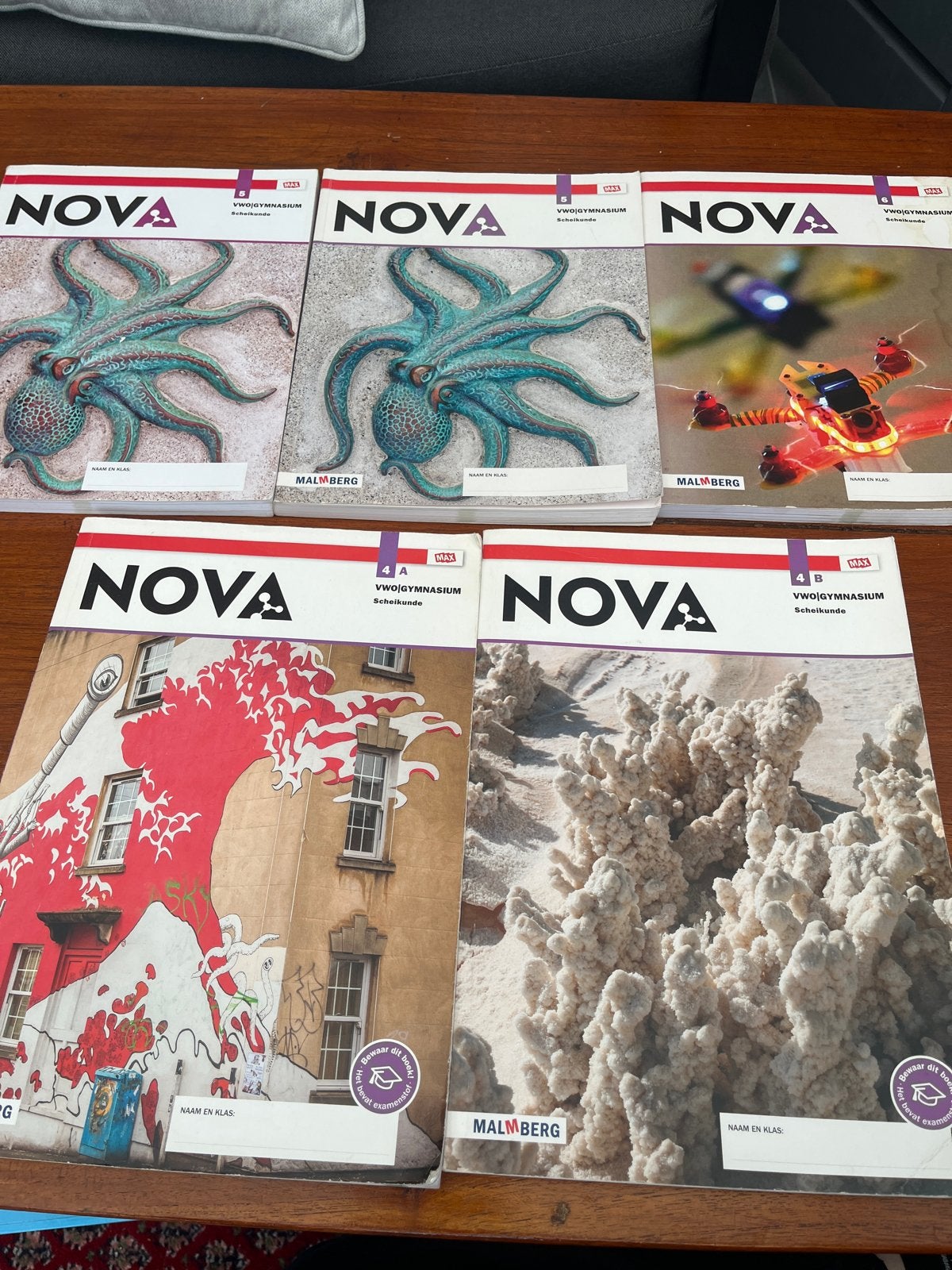 Nova Scheikunde VWO Boeken 4, 5 & 6, Ophalen, Zo goed als nieuw, VWO, Scheikunde