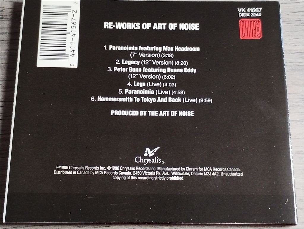 Art Of Noise ‎– Re-works Of Art Of Noise., Ophalen of Verzenden, Zo goed als nieuw, Pop