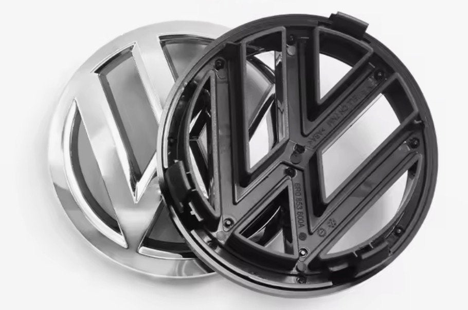 VW Polo 6R Grill Logo Embleem Nieuw (6R0853600A), Nieuw, Ophalen of Verzenden, Bumper, Volkswagen