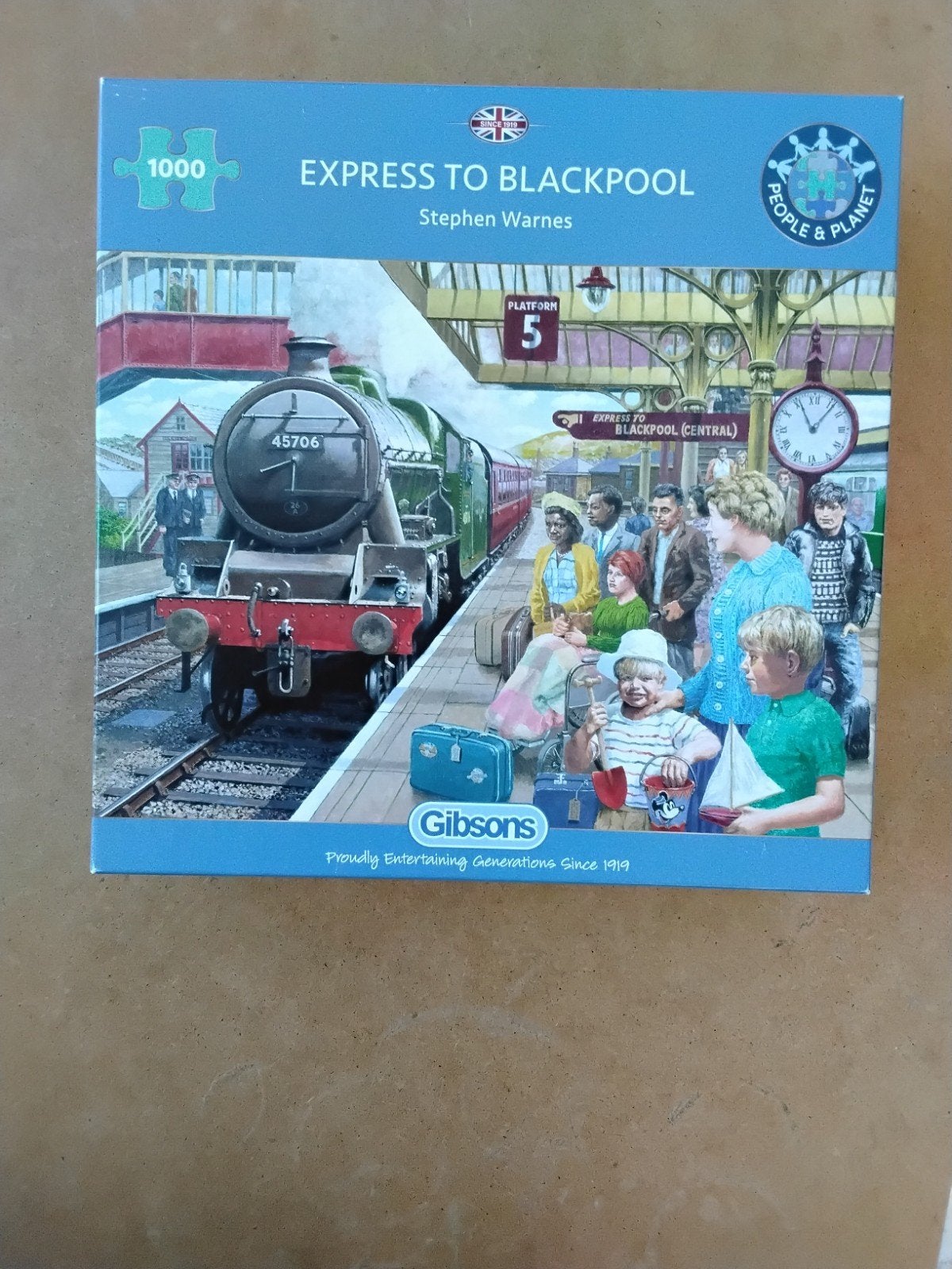 Express to Blackpool, van Gibsons Nr.G6357, Ophalen of Verzenden, Zo goed als nieuw