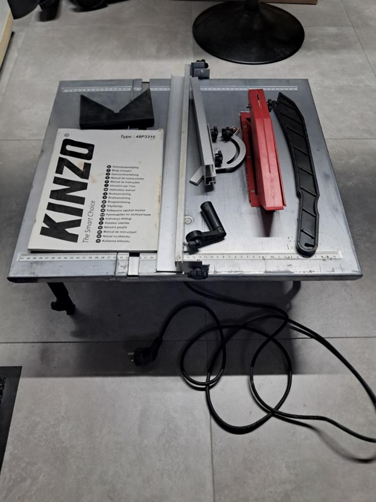 Kinzo Tafelzaag - Type 4BP3310, Ophalen, Gebruikt, Cirkelzaag, Kinzo