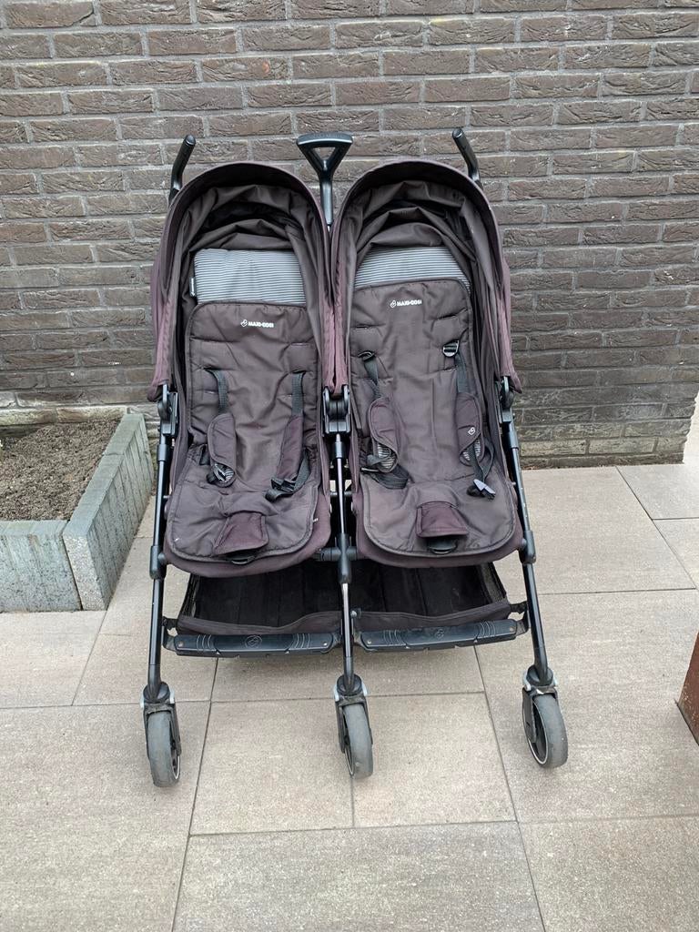 Tweeling buggy, Kinderen en Baby's, Tweelingen en Meerlingen, Gebruikt, Kinderwagen of Buggy, Ophalen