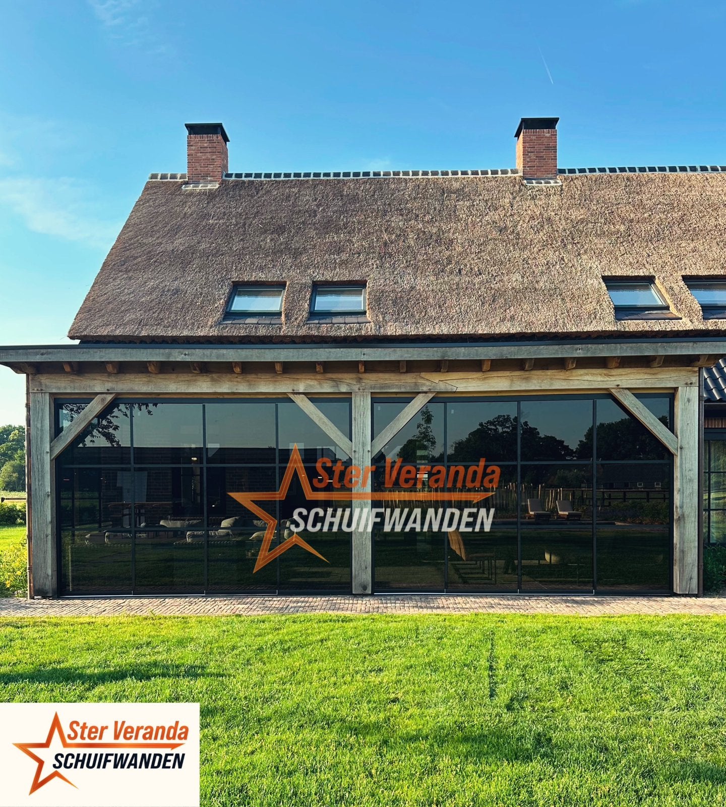 Glazen Schuifwanden - Helder & Getint Glas, Ophalen of Verzenden, Nieuw, Veranda