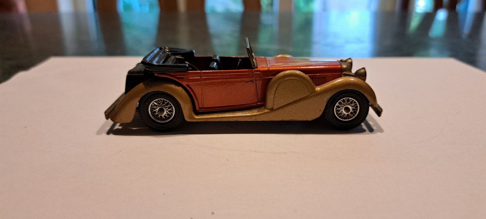 lagonda drophead 1938 1:43, Ophalen of Verzenden, Auto, Matchbox