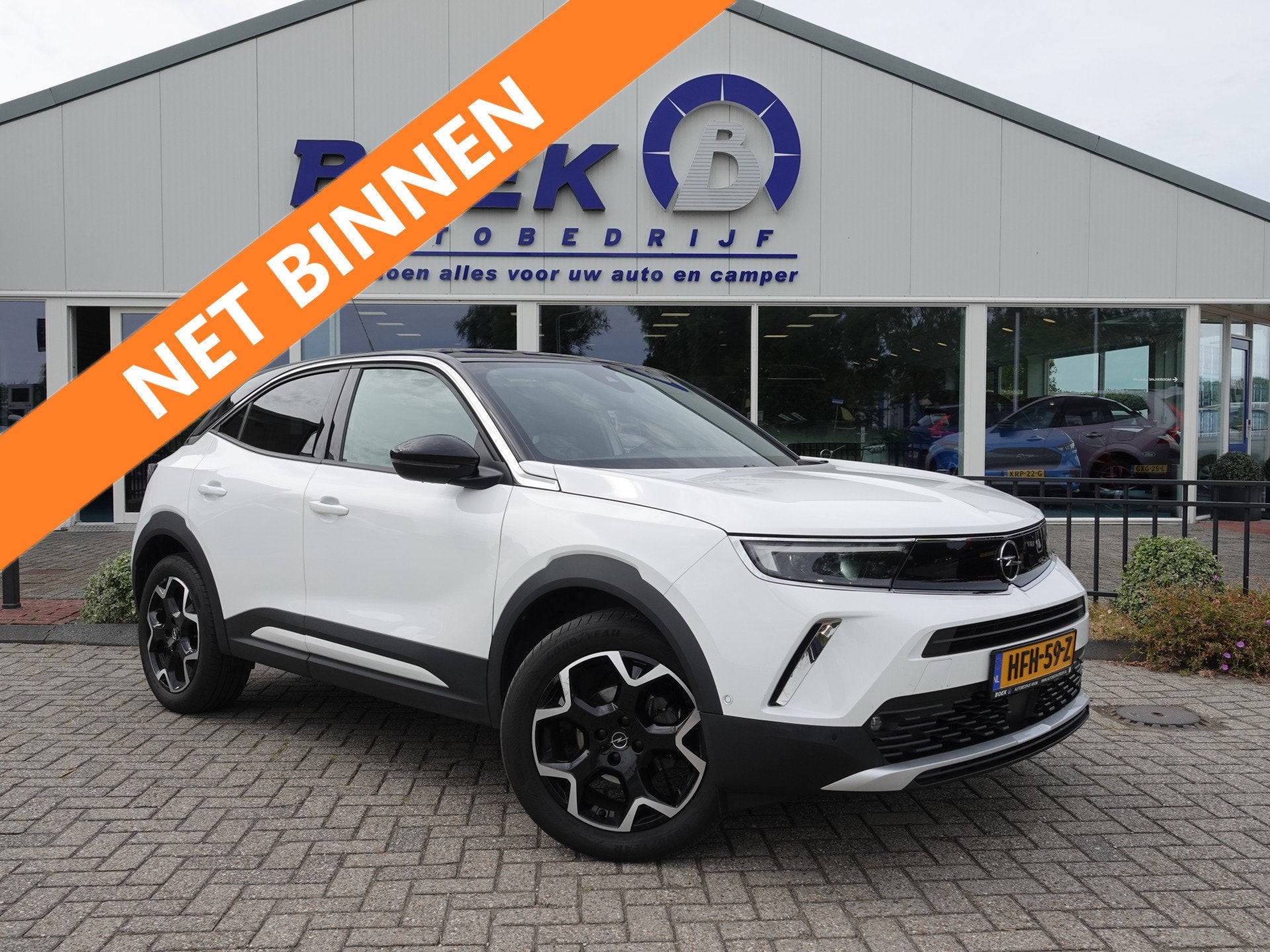 Opel Mokka 1.2 Turbo130PK AUT. Ultimate TWO-TONE | H-LEER |, Auto's, Opel, 1195 kg, Gebruikt, Euro 6, 1199 cc