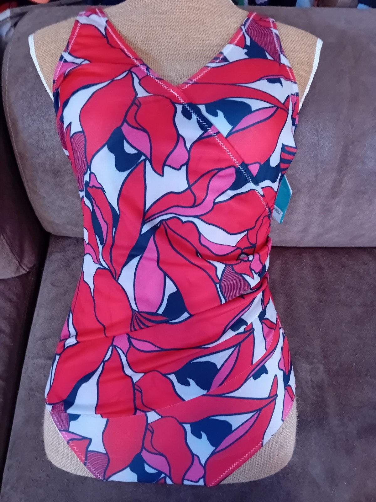 No Gossip Beachwear Badpak Maat 42 met Fleurige Print, Kleding | Dames, Nieuw, Badpak, No Gossip Beachwear, Meerkleurig
