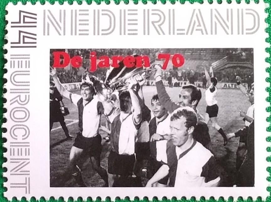Feyenoord postzegel, Verzenden, Zo goed als nieuw, Feyenoord, Overige typen