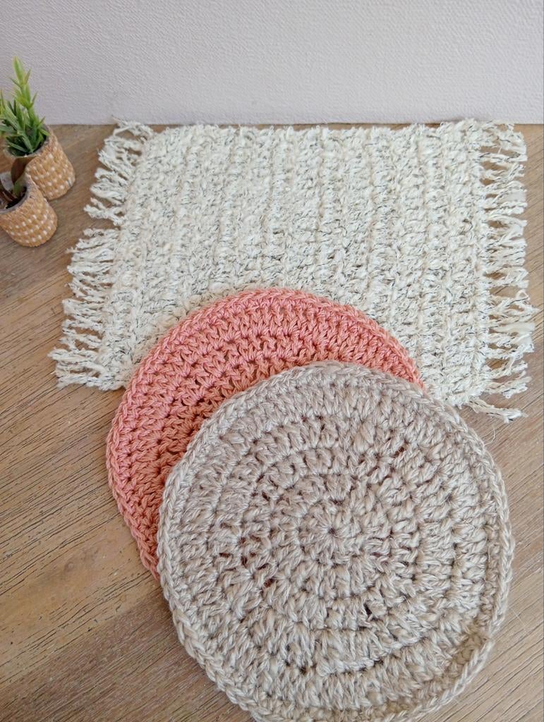 Poppenhuis vloerkleed vloerkleedje, Huis en Inrichting, Stoffering | Tapijten en Kleden, Ophalen of Verzenden, Nieuw, Rond