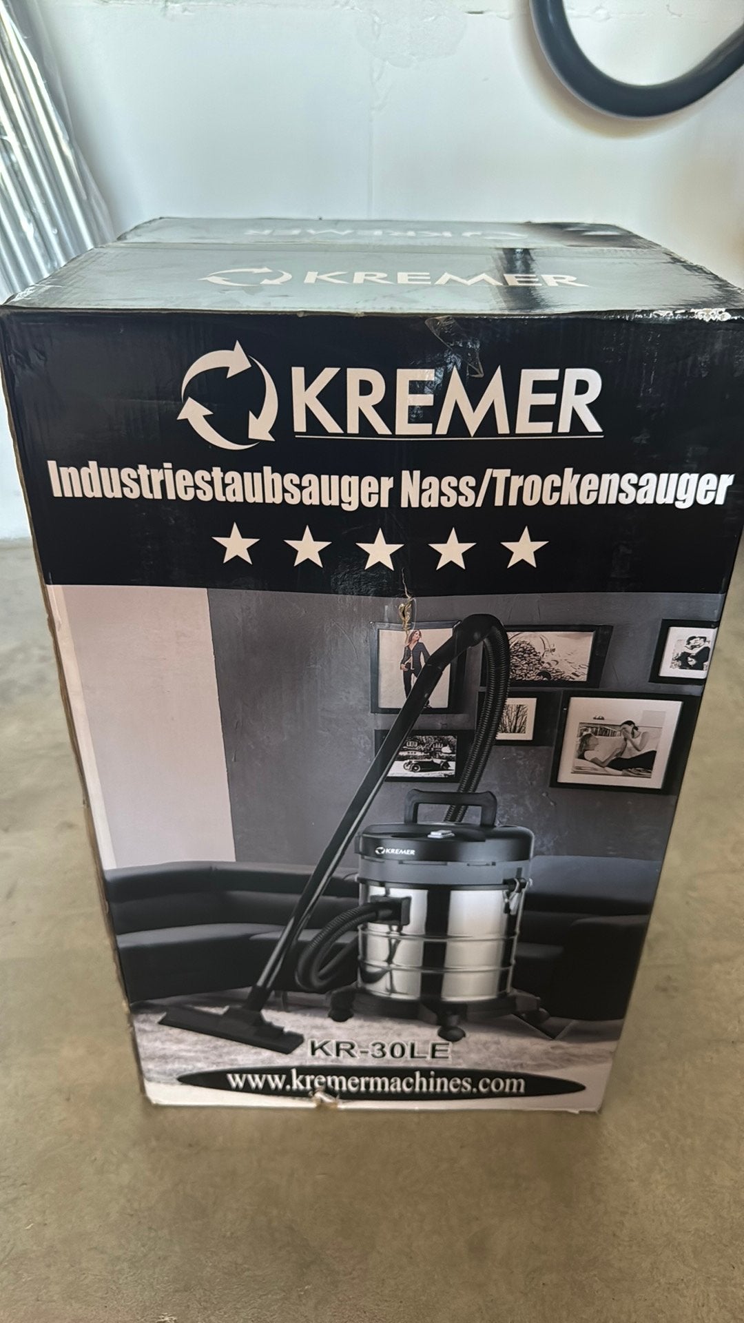 Kremer droog en nat stofzuiger, Ophalen, Nieuw, Overige merken