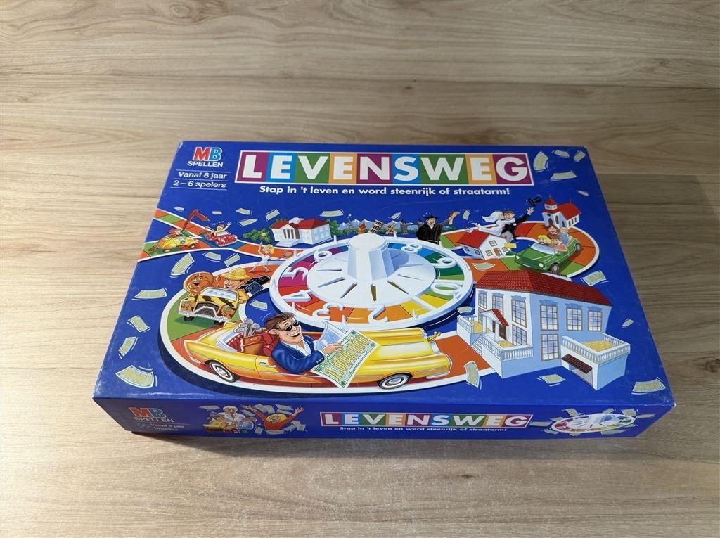 Levensweg - s6177, Hobby en Vrije tijd, Gezelschapsspellen | Bordspellen, Verzenden, Zo goed als nieuw