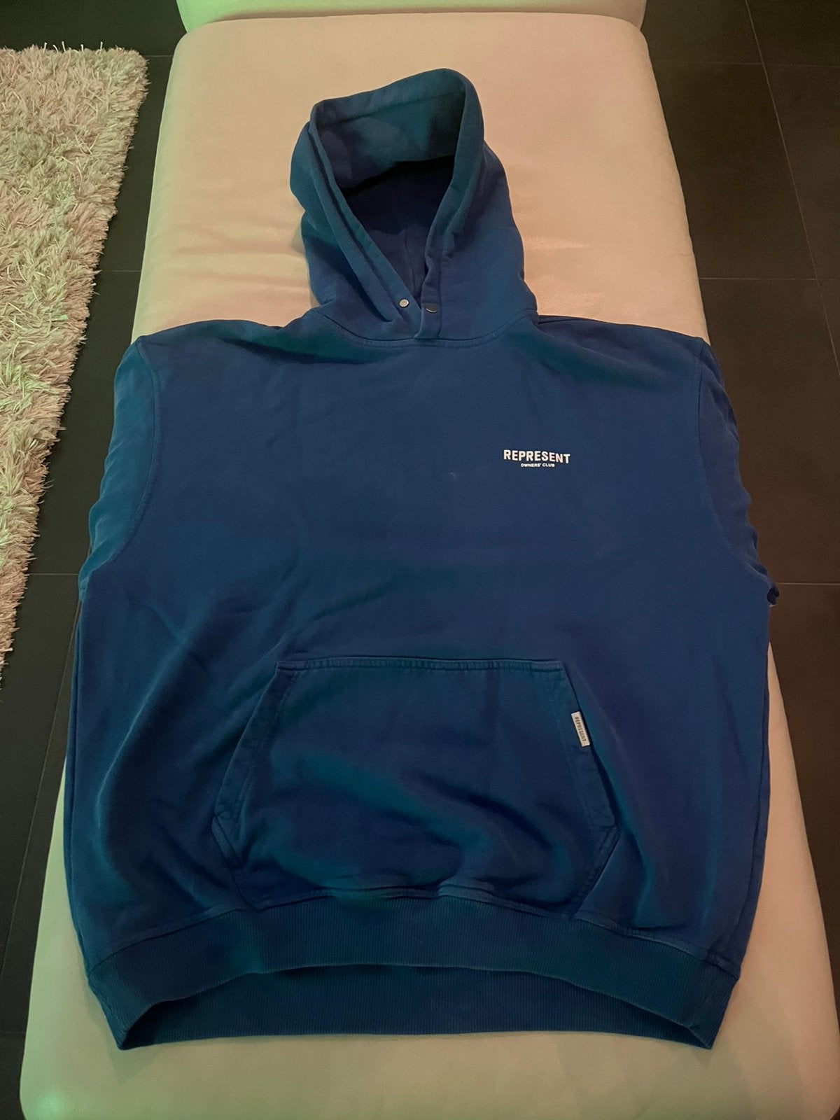 Represent hoodie, Ophalen, Zo goed als nieuw, Maat 52/54 (L), Blauw