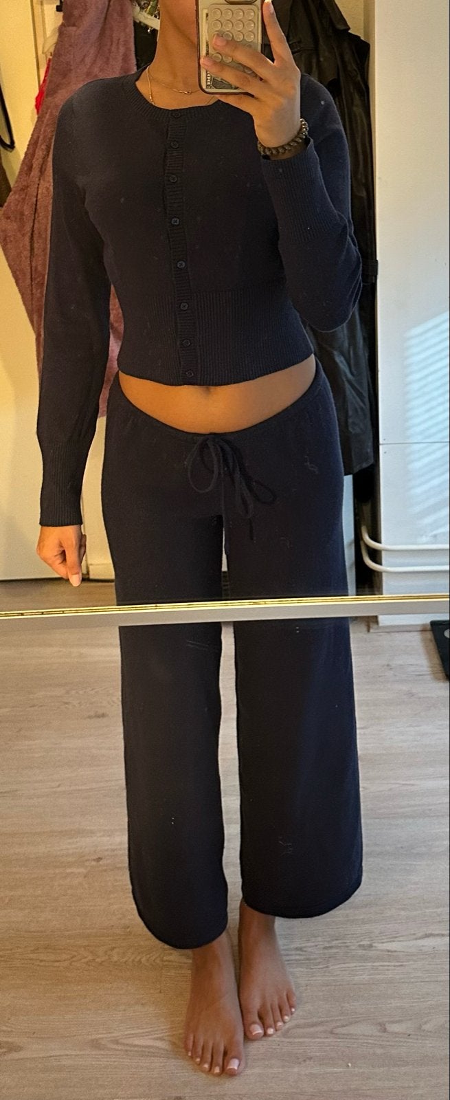 New Yorker tweedelige set: broek L, trui M, Ophalen of Verzenden, Zo goed als nieuw, Maat 42/44 (L), Lang