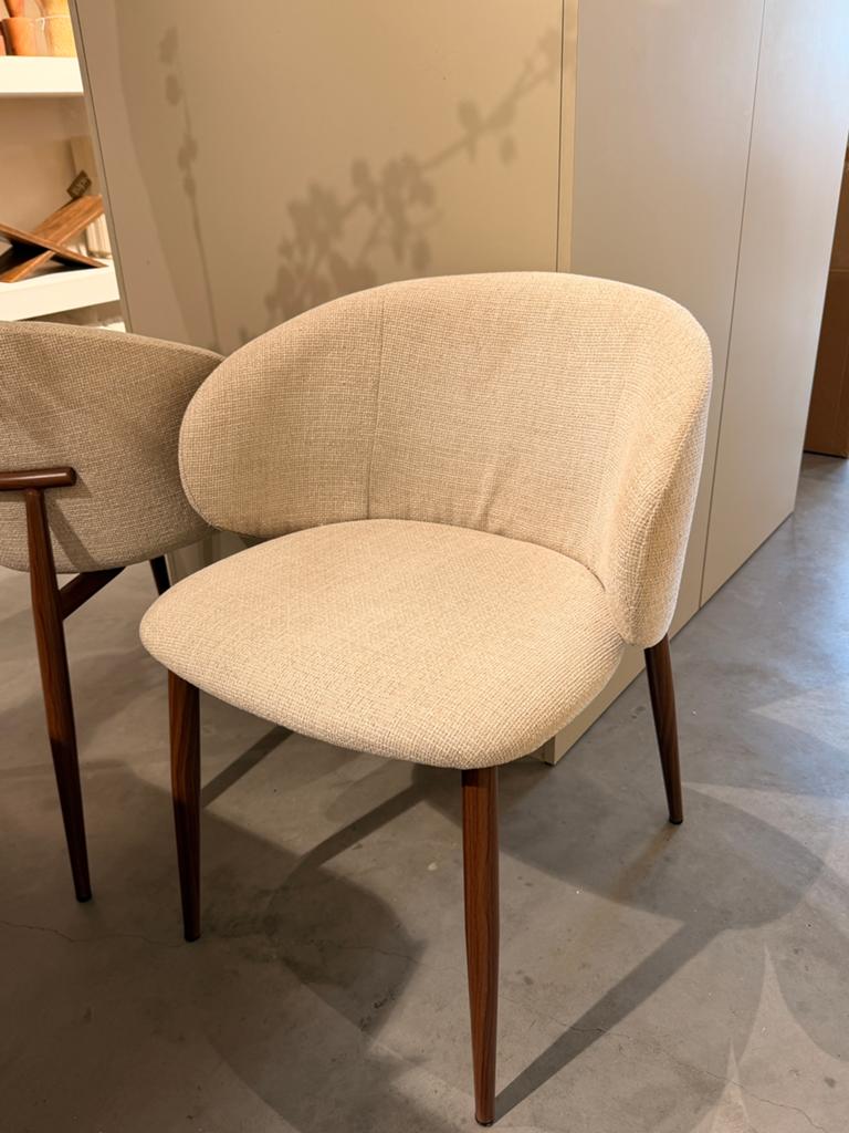 Eetkamerstoelen (set van 2) light & living, Huis en Inrichting, Stoelen, Ophalen, Zo goed als nieuw, Overige kleuren