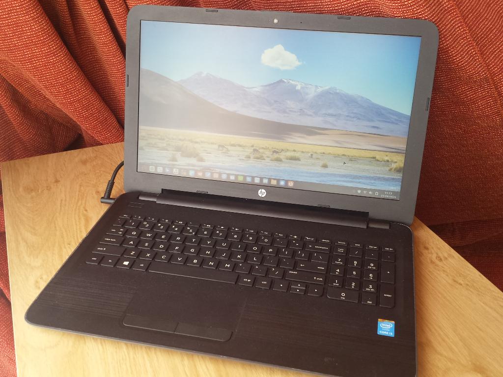 HP notebook i3 128 Gb SSD + 1tb HD Linux Mint, Gebruikt, 2 tot 3 Ghz, Verzenden, SSD