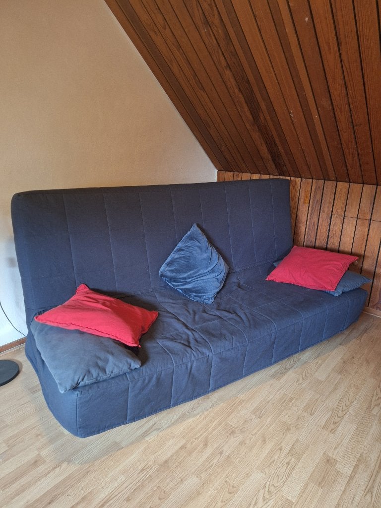 slaapbank, Huis en Inrichting, Slaapkamer | Slaapbanken, Ophalen, Tweepersoons, 140 cm, Zo goed als nieuw