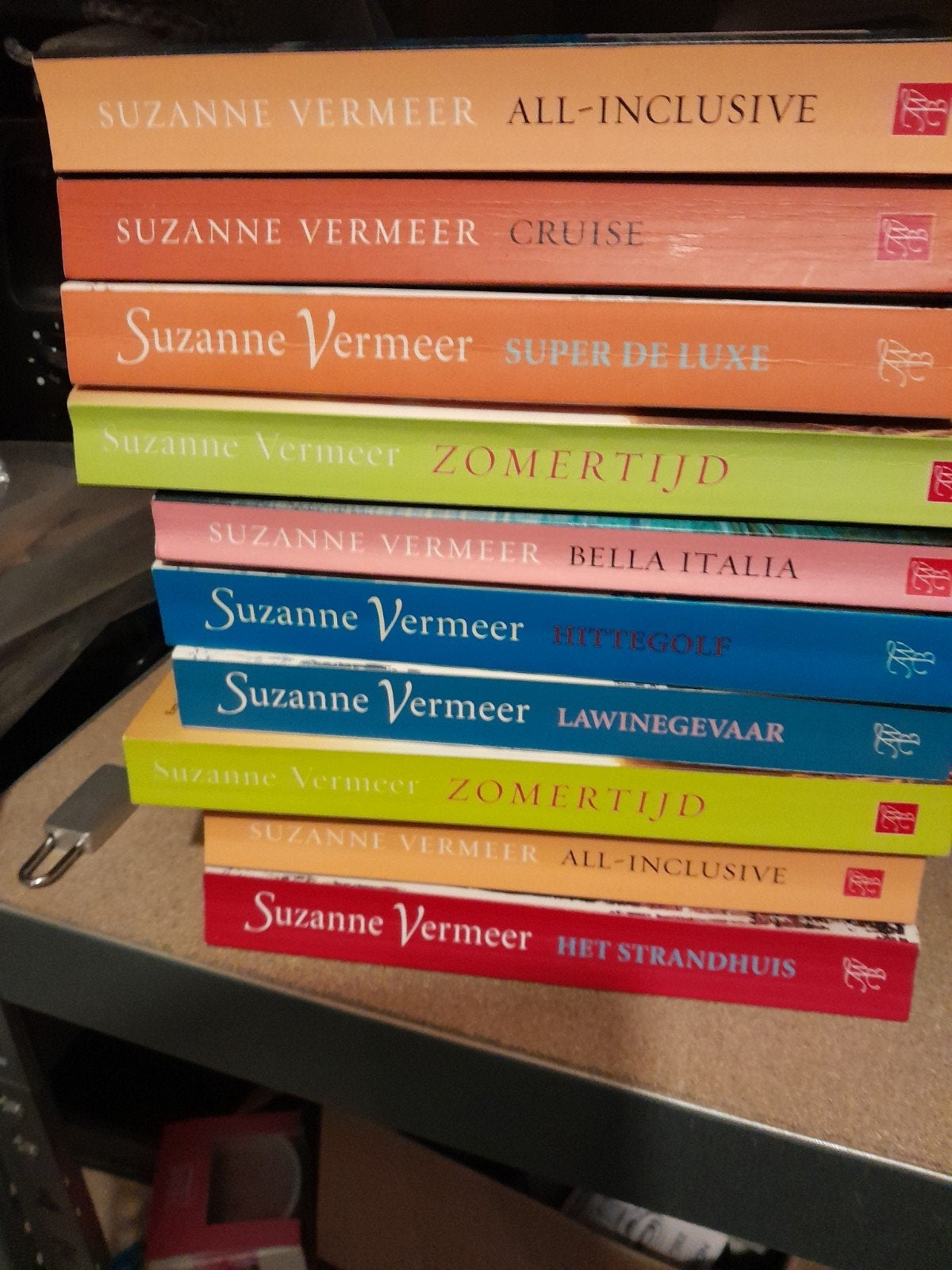 thrillers suzanne vermeer, linda van rijn e.d, Boeken, Ophalen of Verzenden, Zo goed als nieuw