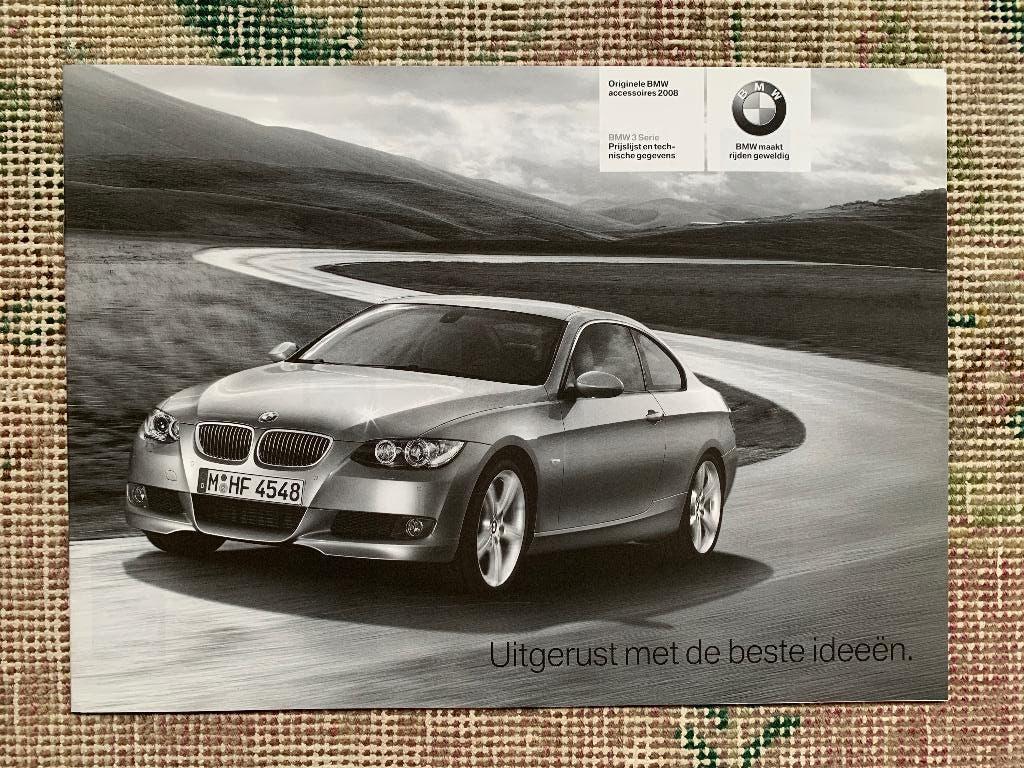 Nederlandse prijslijst BMW 3-serie E90 E91 accessoires 2007, Boeken, Nieuw, Ophalen of Verzenden, BMW, BMW