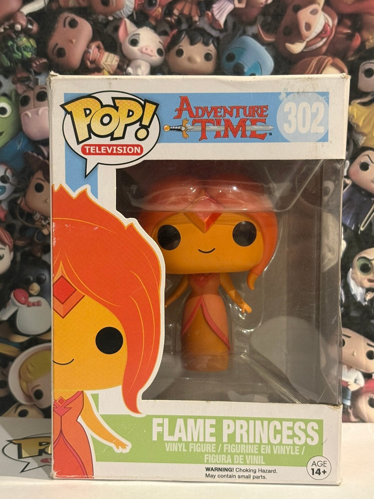 Funko pop Flame princess 302 adventure time television, Ophalen of Verzenden, Zo goed als nieuw