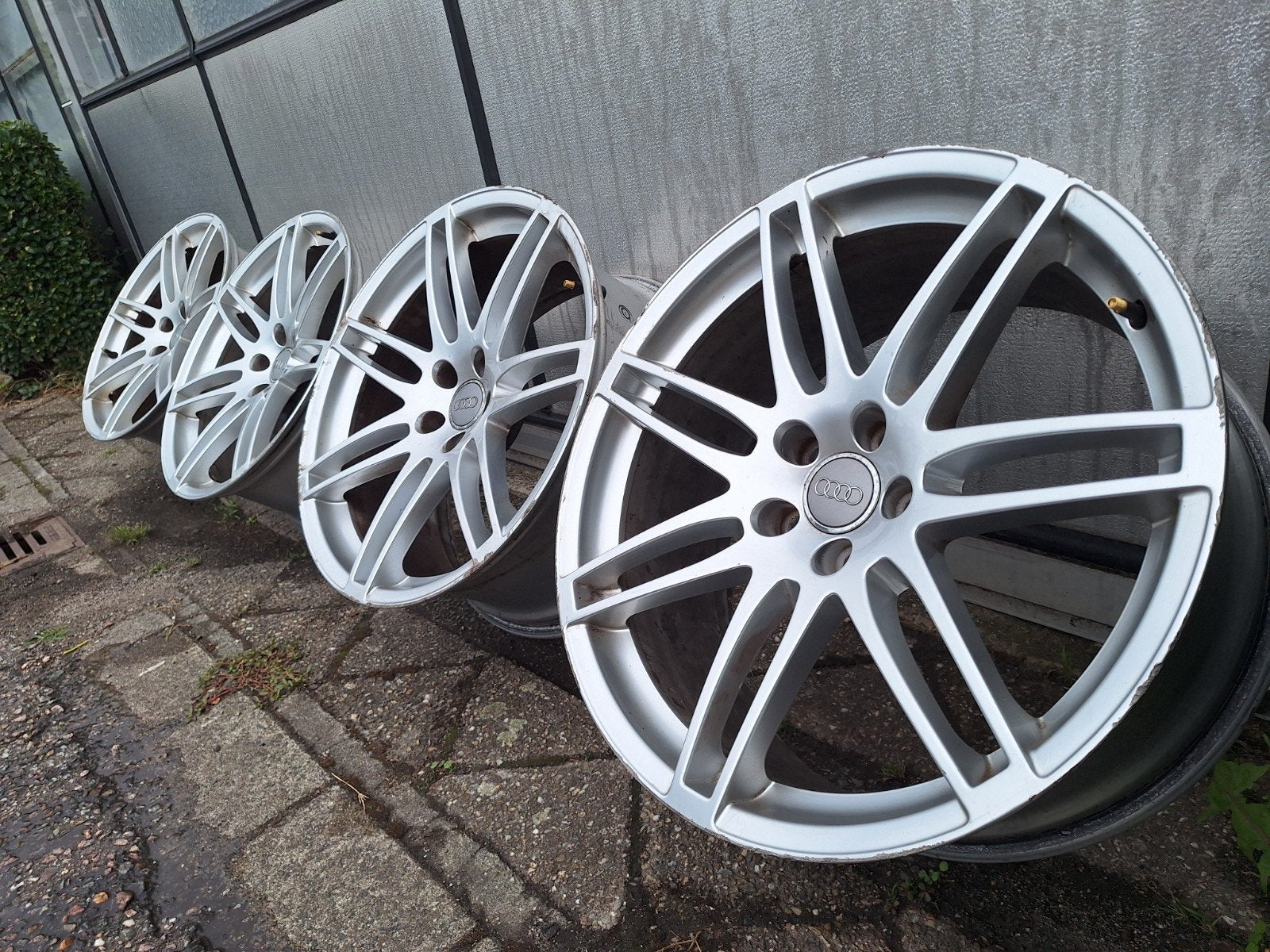 20" Originele Audi A5 S5 velgen 5x112. A4 S4 BBS OZ Rotiform, Gebruikt, Velg(en), Ophalen of Verzenden, Personenwagen