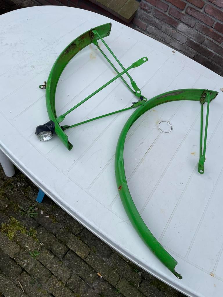 Spatbord met licht voor Union postcode loterij fiets, Ophalen of Verzenden