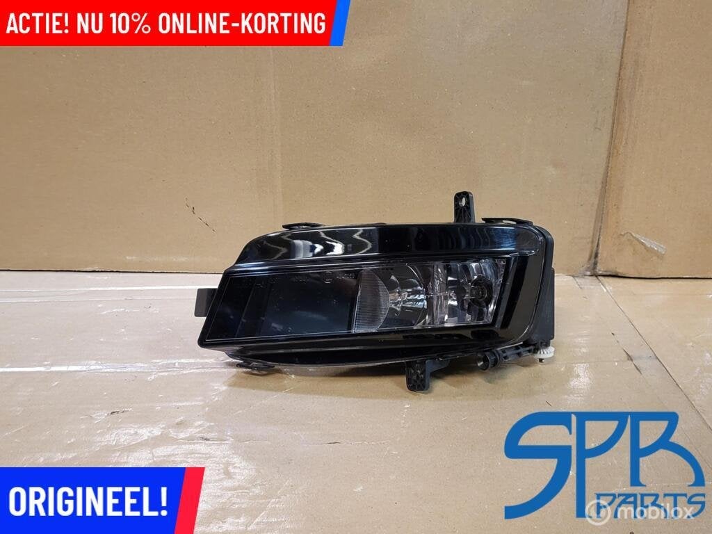 VW GOLF 7 VII MISTLAMP LINKSVOOR ORIGINEEL MIST LAMP LICHT, Gebruikt, VOLKSWAGEN, Volkswagen, Ophalen of Verzenden