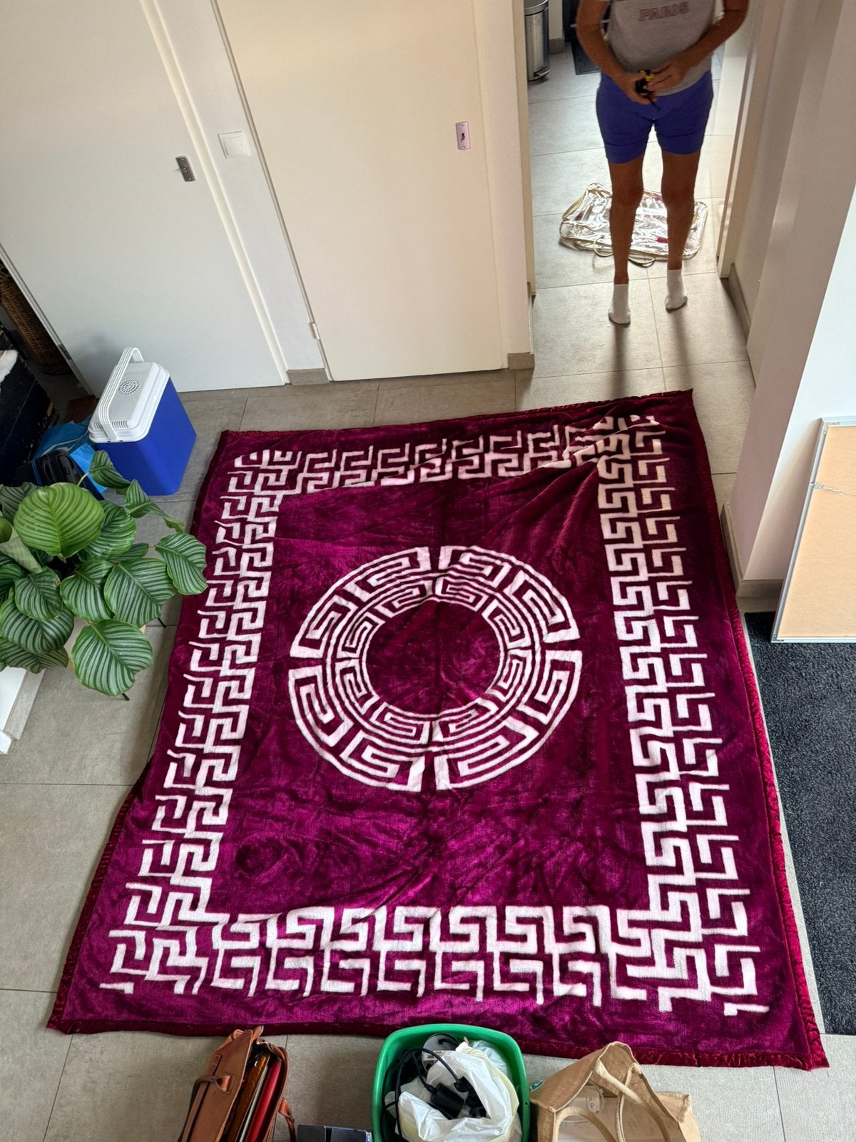Deken Versace stijl, Ophalen, Zo goed als nieuw