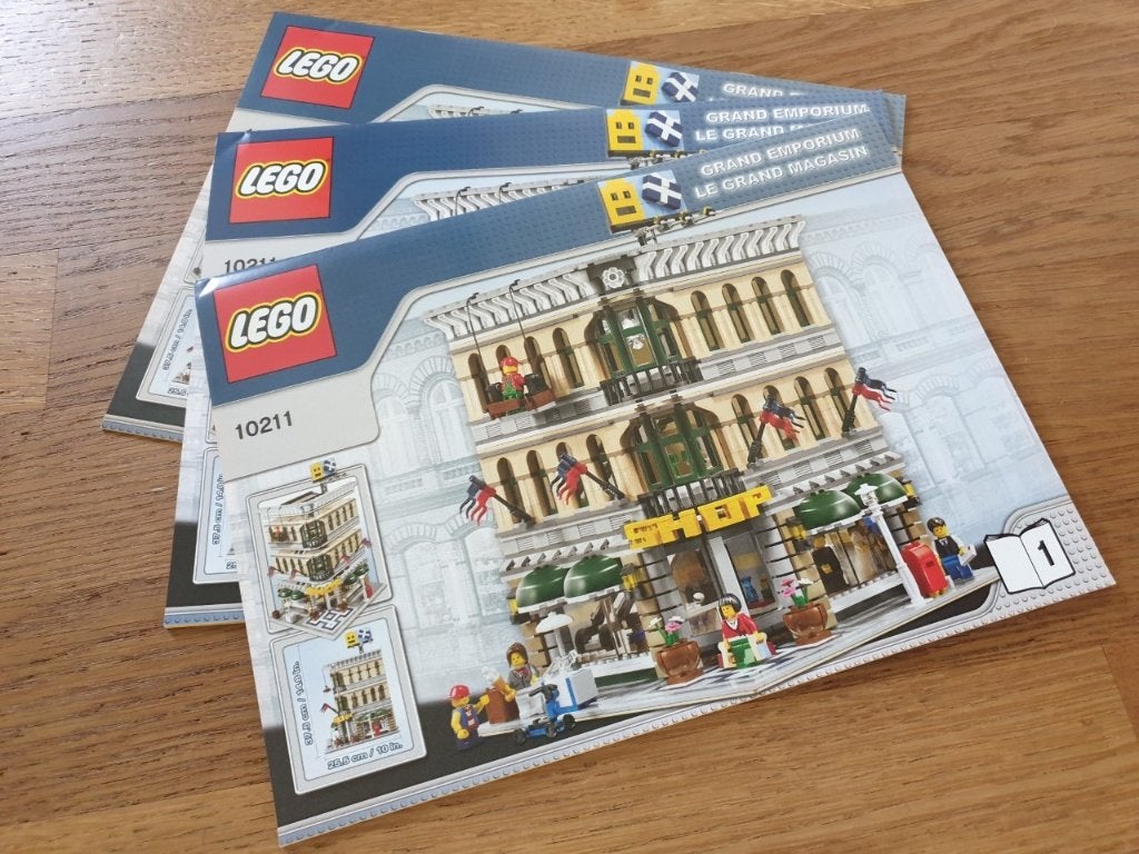 Nieuwe Lego beschrijving van set 10211, Lego, Lego, Lego, Overige typen
