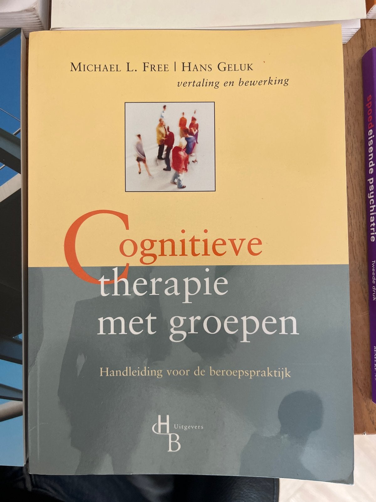 Cognitieve therapie met groepen - Michael L. Free, Ophalen of Verzenden, Gamma, Gelezen, HBO