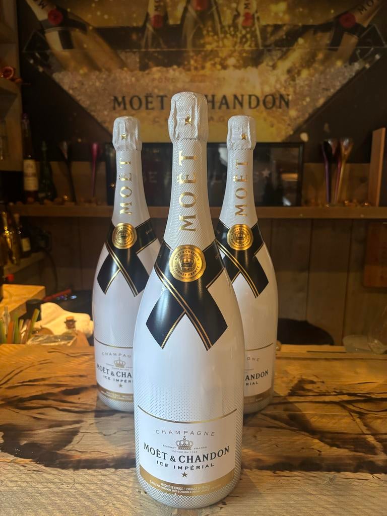 Moët & Chandon Ice Impérial Magnum Dummies 1,5 liter, Verzamelen, Wijnen, Ophalen of Verzenden, Nieuw, Frankrijk, Champagne