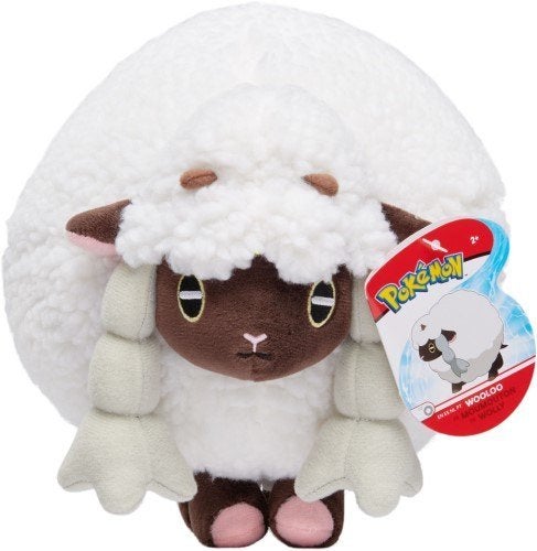 Pokemon Pluche: Wooloo 20 cm, ., Overige typen, Nieuw, Ophalen of Verzenden