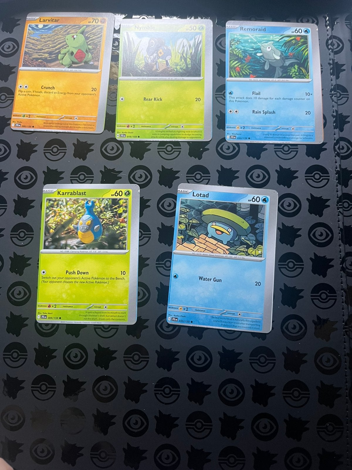 Miscut pokemon kaarten JTG, Ophalen, Zo goed als nieuw