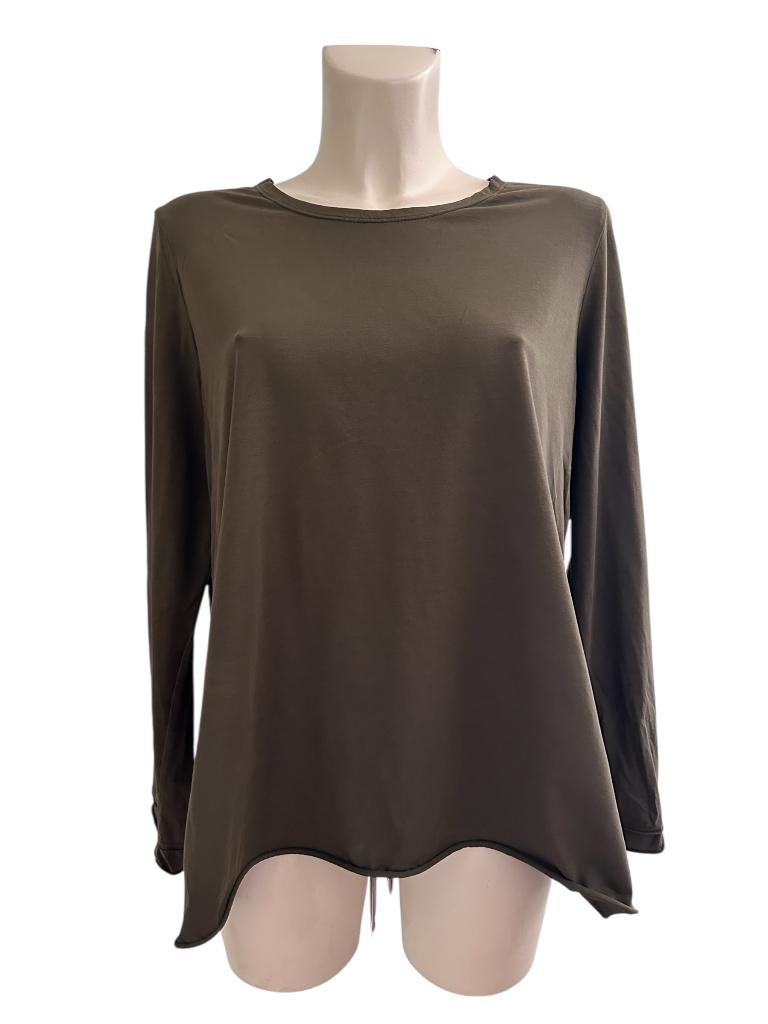 Oska shirt lange mouw XL, Bruin, Verzenden, Maat 46/48 (XL) of groter, Zo goed als nieuw