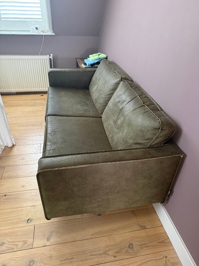 Leuke 2-zitsbank, Huis en Inrichting, Banken | Bankstellen, Ophalen, Gebruikt, 150 tot 200 cm, Tweepersoons