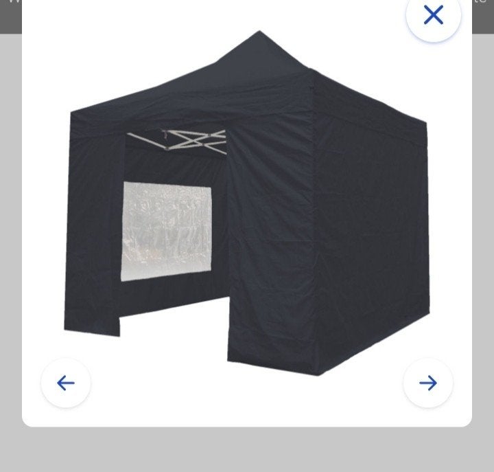 Partytent te huur 3x3 meter, easy up, paraplu systeem., Tuin en Terras, Ophalen, 5 tot 8 meter