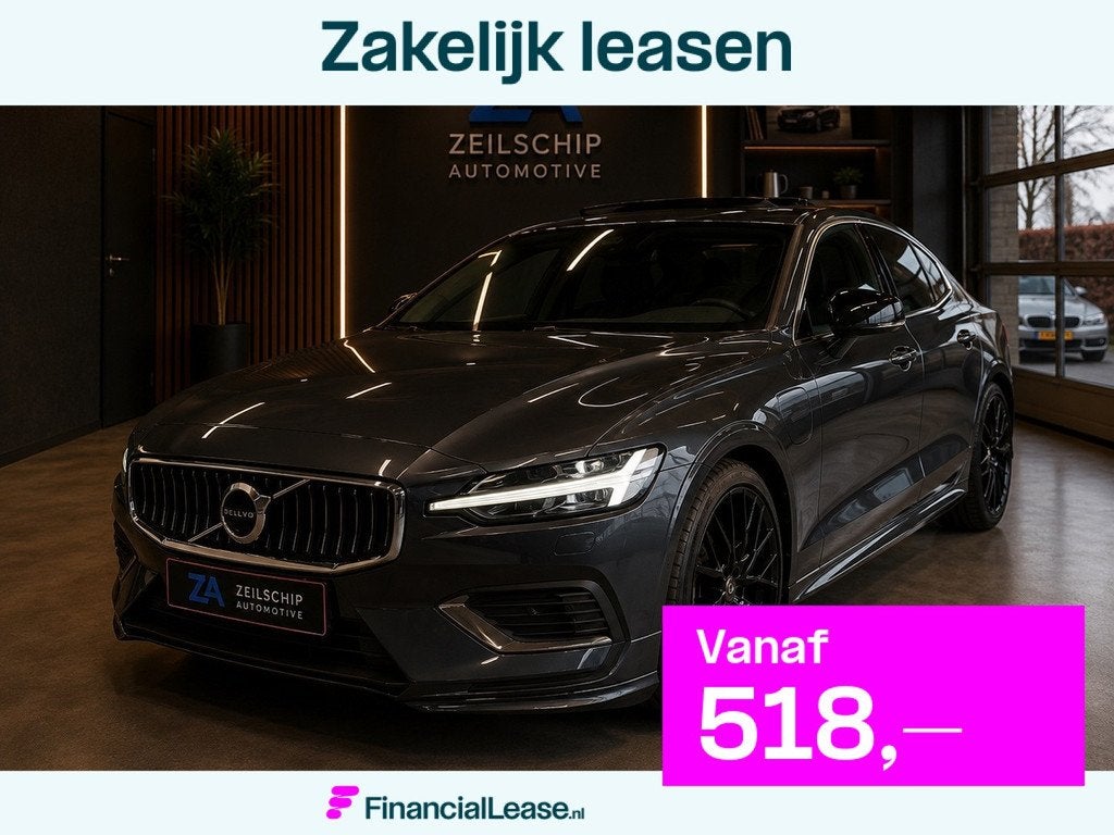 Volvo S60 2.0 T8 AWD Twin Engine R-Design Pano|Leer|B&W|Came, Automaat, Skiluik, 4 cilinders, S60