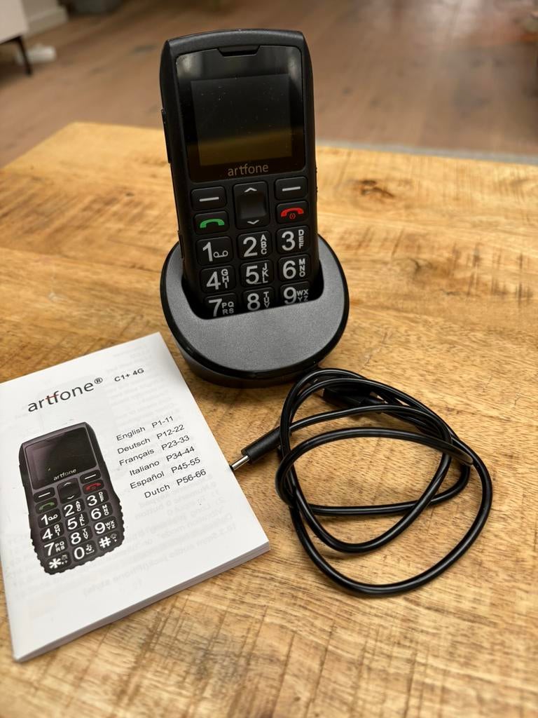Artfone C1 + 4G  telefoon, Ophalen of Verzenden, Zo goed als nieuw, 1 handset