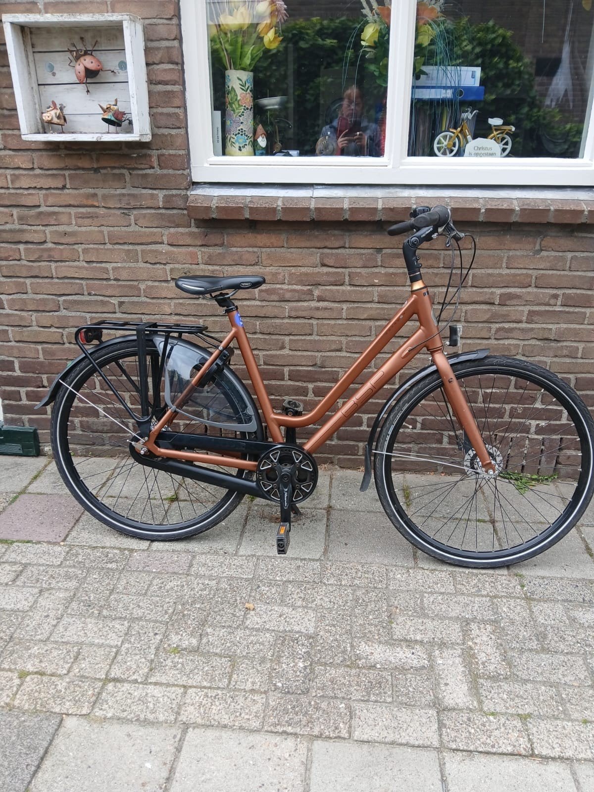 BSP C7 [56cm] Damesfiets in Nette Staat, 53 tot 56 cm, Versnellingen, Zo goed als nieuw, Trommelrem