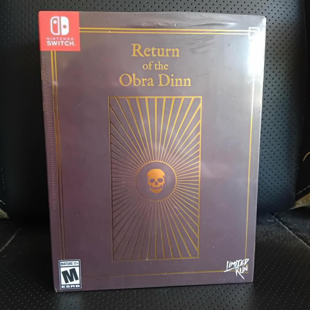 Return of the Obra Dinn Collectors Edition , Switch, 1 speler, Nieuw, Vanaf 12 jaar, Ophalen