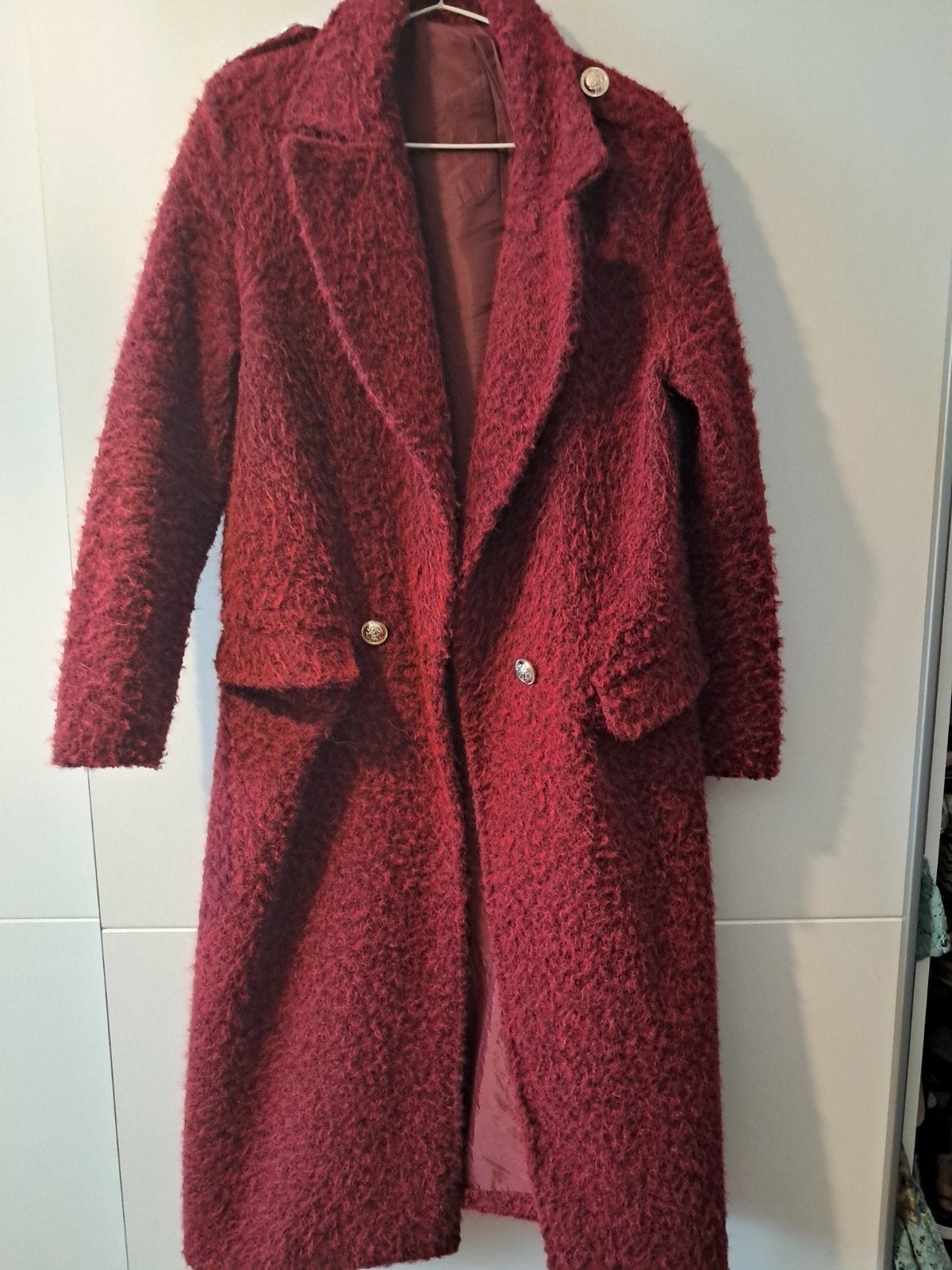 Nieuwe Herfstmantel met Gouden Knopen - Maat XL, Ophalen of Verzenden, Nieuw, Maat 46/48 (XL) of groter