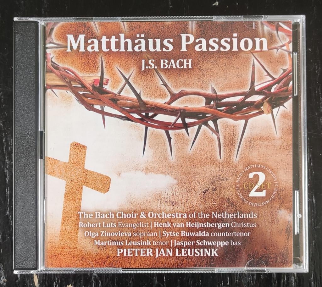 J.S. Bach: Matthäus Passion., Ophalen of Verzenden, Barok, Zo goed als nieuw, Vocaal